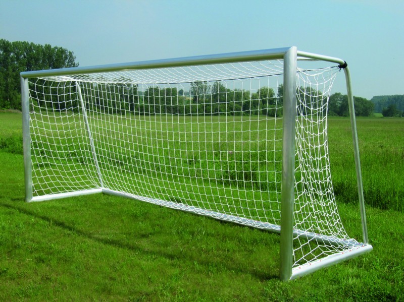 Fußballtor mobiles Jugendtor komplett mit Ovalprofil 5,00 x 2,00 m